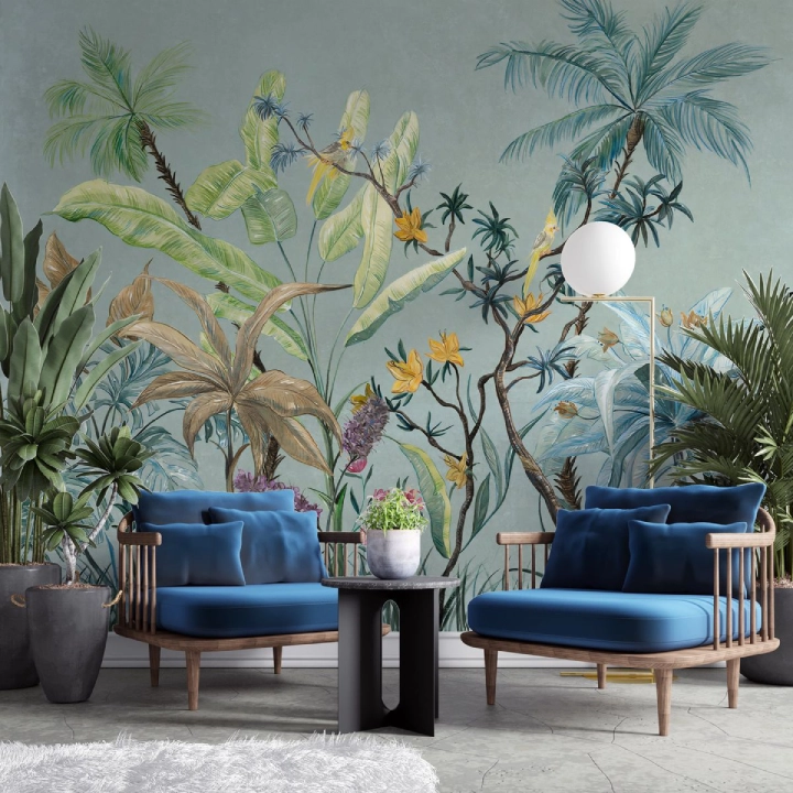 Chinoiserie Design Wallpaper Mumbai